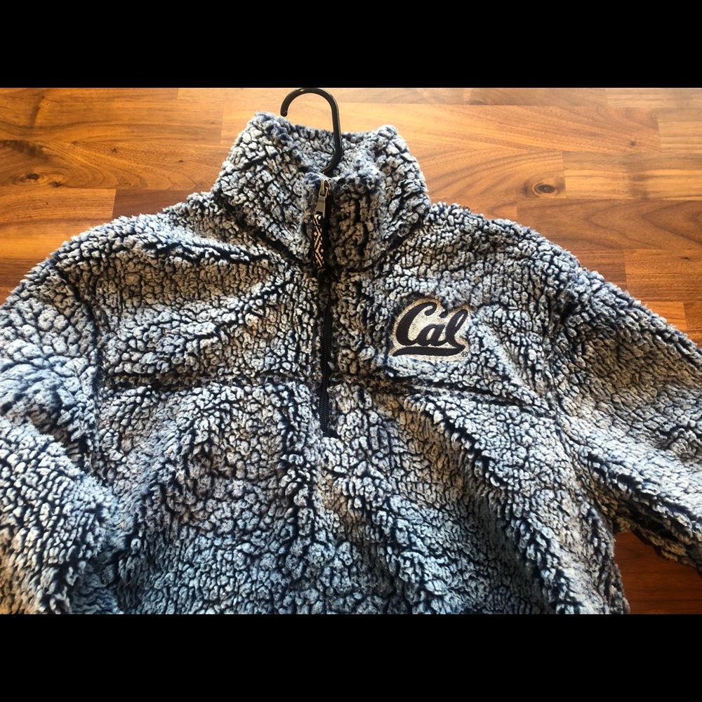 Cal Berkeley Fuzzy Fleece Pullover